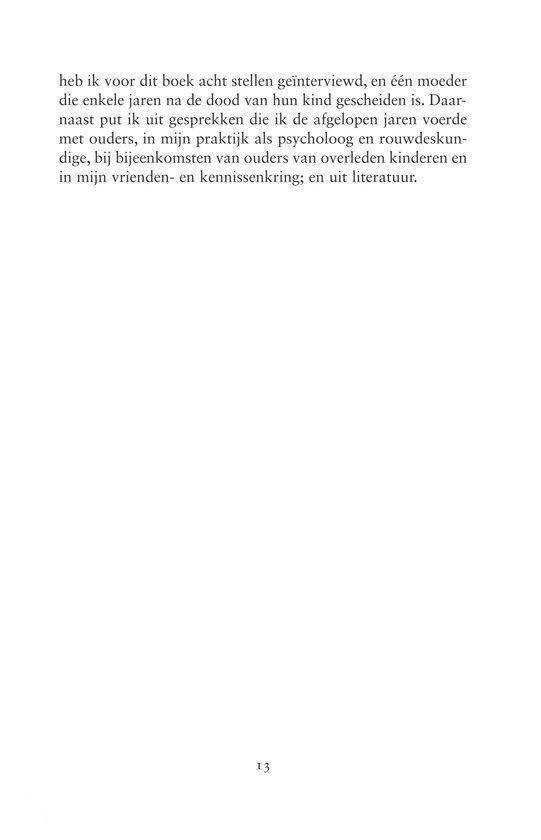 Samen verder na verlies van een kind