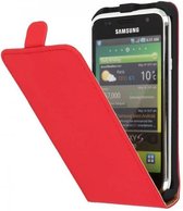 Flipcase Hoesjes Cases voor Galaxy S i9000 Rood