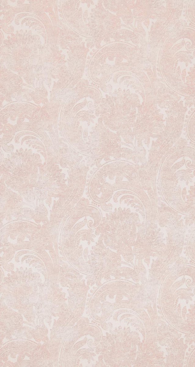 Rivi�ra Maison R.M Pretty Paisley Precious Pink - Behang - 1 m x 53 cm - Roze