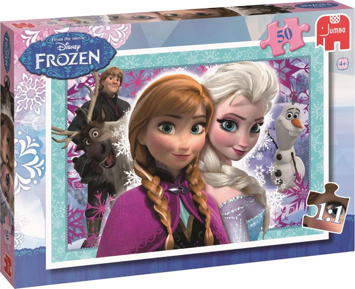 campagne Perth betekenis Disney Frozen - Puzzel - 50 stukjes | bol.com