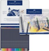 Crayon de couleur Trousse Faber-Castell Goldfaber - 24 pcs