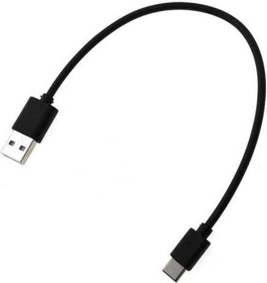 USB-C naar USB 2.0 kabel 25 cm zwart | bol.com