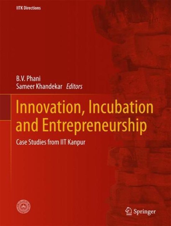 Innovation, Incubation and Entrepreneurship - cover