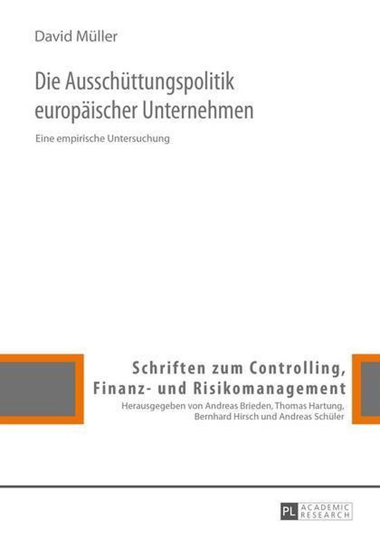 Schriften zum Controlling, Finanz- und Risikomanagement 9 -  ... - cover