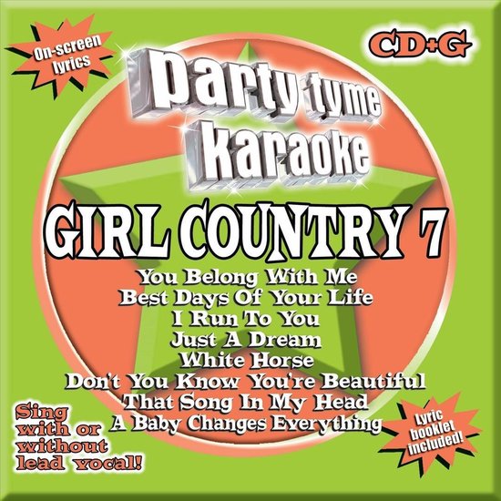 Party Tyme Karaoke Girl Country, Vol. 7