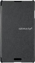 LG Optimus L7 II Folio Case Titanium Zilver
