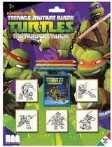 Multiprint Kleurset Ninja Turtles 9-delig Groen
