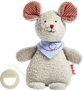Käthe Kruse Muziekkunffel Muis Robin Grijs 26 Cm