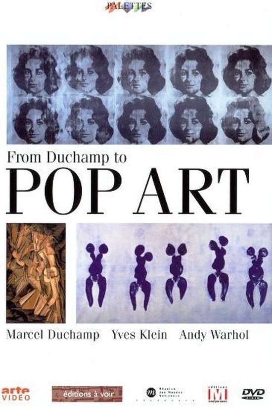 Cover van de film 'Palettes - From Duchamp to Pop Art'