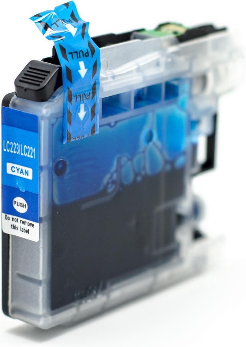 Inktdag inktcartridge voor Brother LC223 LC221 brother inktpatronen multipack van10 stuks (4*BK, 2*CMY) geschikt voor printers Brother DCP-J4120 DW , DCP-J562 DW Brother MFC-J4420 DW , MFC-J4620 DW , MFC-J480 DW, MFC-J485 DW ,MFC-J5320 DW, MFC-J5620 — afbeelding 4
