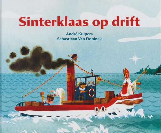 Boek: Sinterklaas op drift, geschreven door André Kuipers