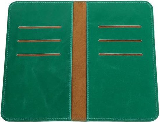 Portefeuille Green Pull-up Large Pu pour HTC Desire 820 G.