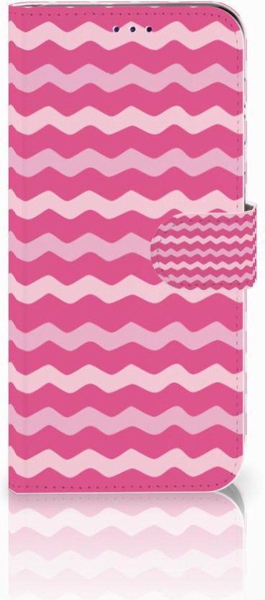 Samsung Galaxy A50 Telefoon Hoesje Waves Pink