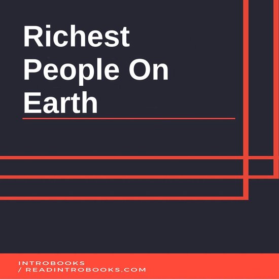 Richest People On Earth - cover