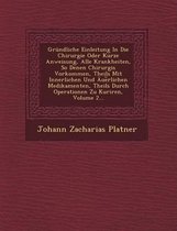 Grundliche Einleitung in Die Chirurgie Oder Kurze Anweisung, Alle Krankheiten, So Denen Chirurgis Vorkommen, Theils Mit Innerlichen Und Aue Rlichen Medikamenten, Theils Durch Operationen Zu Kuriren, Volume 2...