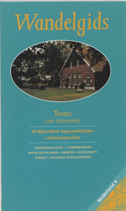 Cover van het boek 'Wandelgids voor Twente'