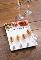 Rivièra Maison Amuse Plate - Amusebord - Wit
