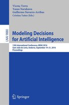Lecture Notes in Computer Science 9880 - Modeling Decisions for Artificial Intelligence