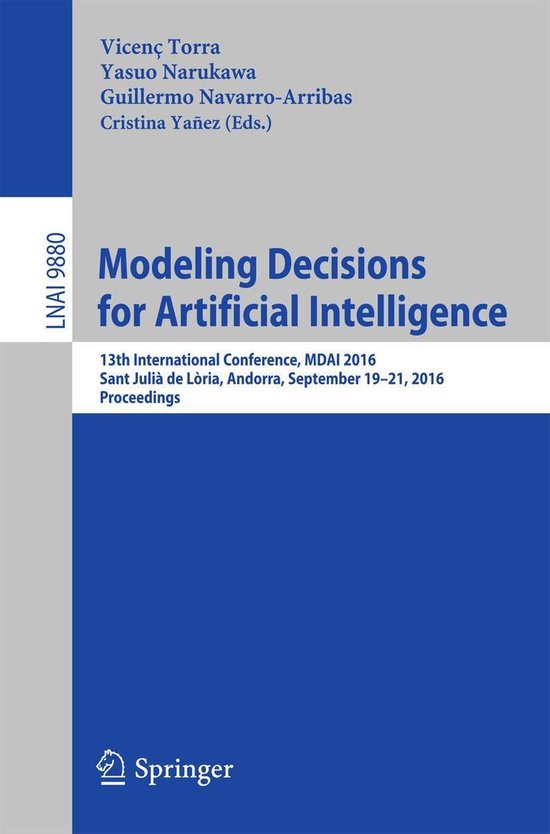 Springer Nature Proceedings Computer Science - Modeling Deci ... - cover
