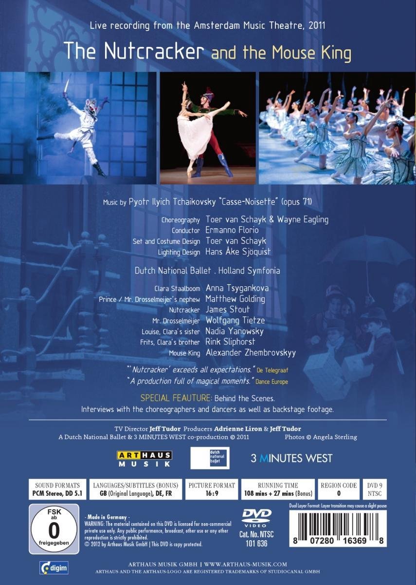 Pyotr Ilyich Tchaikovsky The Nutcracker And The Mouse King (Dvd