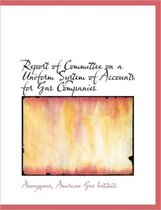Report of Committee on a Uniform System of Accounts for Gas Companies