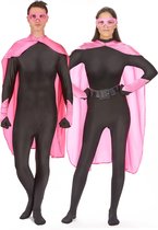 PARTYPRO - Roze superheld set voor volwassenen