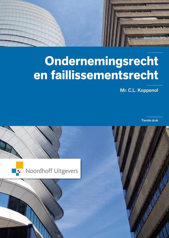 Ondernemingsrecht en faillisementsrecht - cover