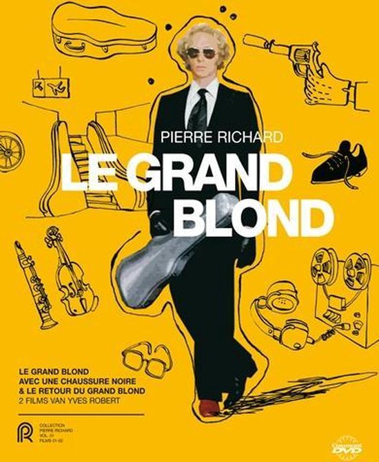 Cover van de film 'Pierre Richard - Le Grand Blond'