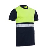 Santino Hivis t-shirt Hannover - 120149 - graphite / fluor geel - maat XXL