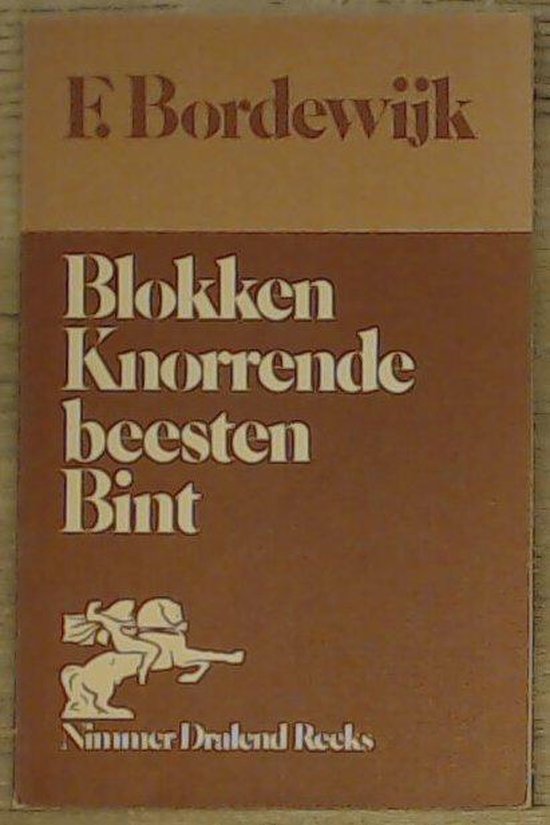 Blokken knorrende beesten bint - cover