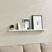 [en.casa]® Design wandplank - planken - wit model 1