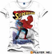 SUPERMAN - T-Shirt Daily Planet White (L)