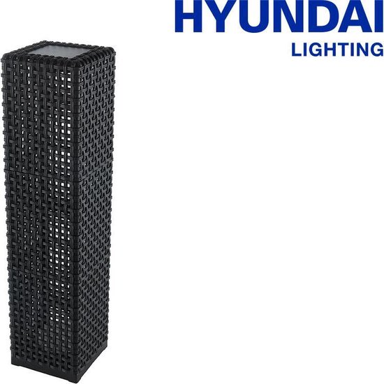 Hyundai XXL Staande Buitenlamp – Werkt op Zonne-energie – Dag- en  Nachtsensor – 1 Stuk | bol.com