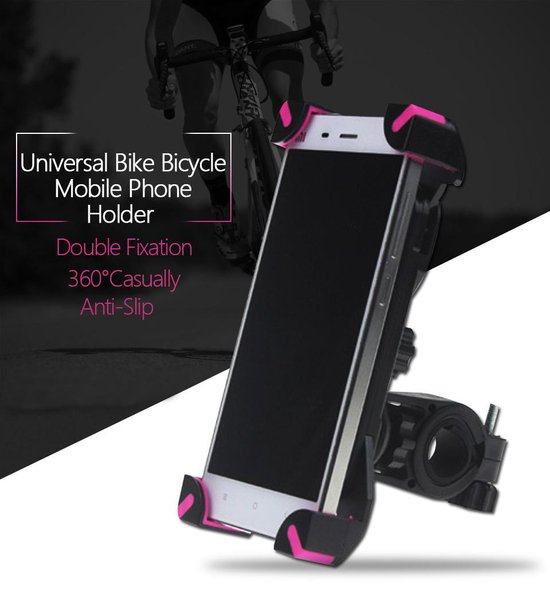 Roze mobiele telefoon BESTSELLER!! universele fietshouder voor alle merken  smartphone... | bol.com