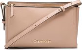 Calvin Klein Sided Nude Crossbody  - Roze