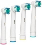 Opzet tandenborstels geschikt voor Oral-B - 4 Stuks