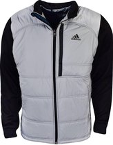 Adidas Golfjack Climaheat Primaloft Heren Grijs/zwart Maat Xs