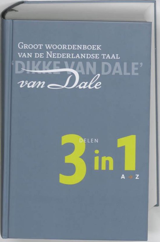 Boek cover Groot Woordenboek Van De Nederlandse Taal van ... van Dale (Hardcover)