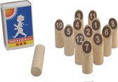Mini Number Kubb Original rubberhout