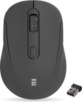 Everest SM-300 USB zwarte optische draadloze muis