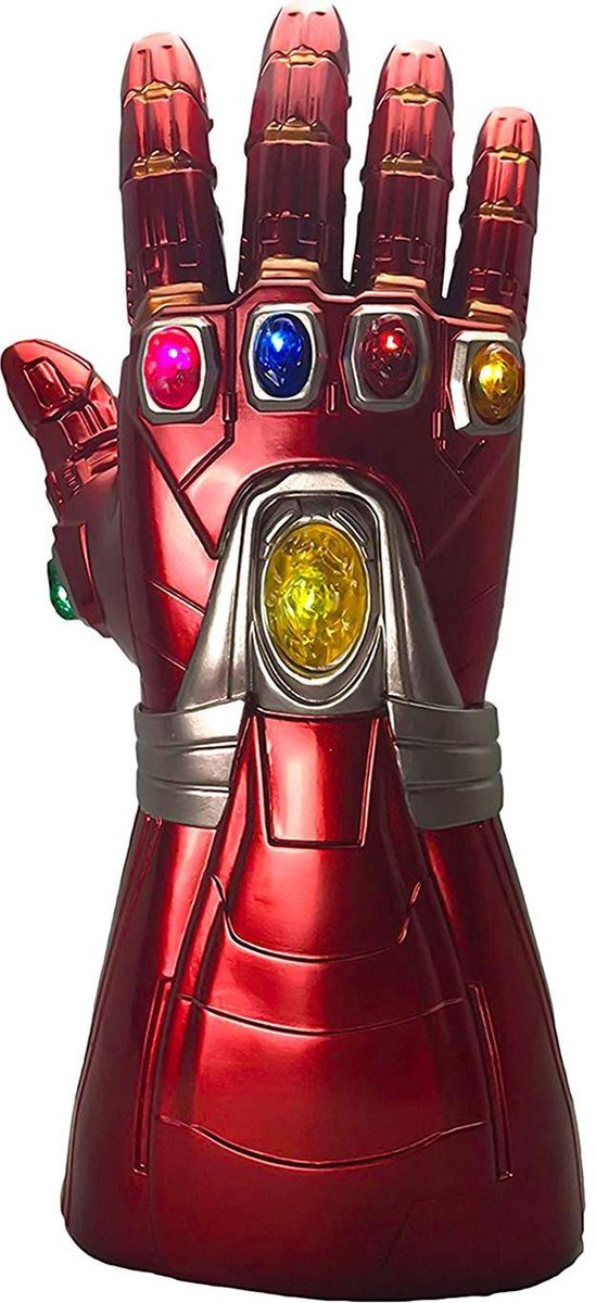 Marvel - The Avengers - Iron Man Nano Gauntlet Handschoen - Infinity Stones  | bol.com