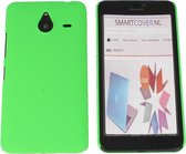 Microsoft Lumia 640 XL Hard Case Hoesje Groen Green