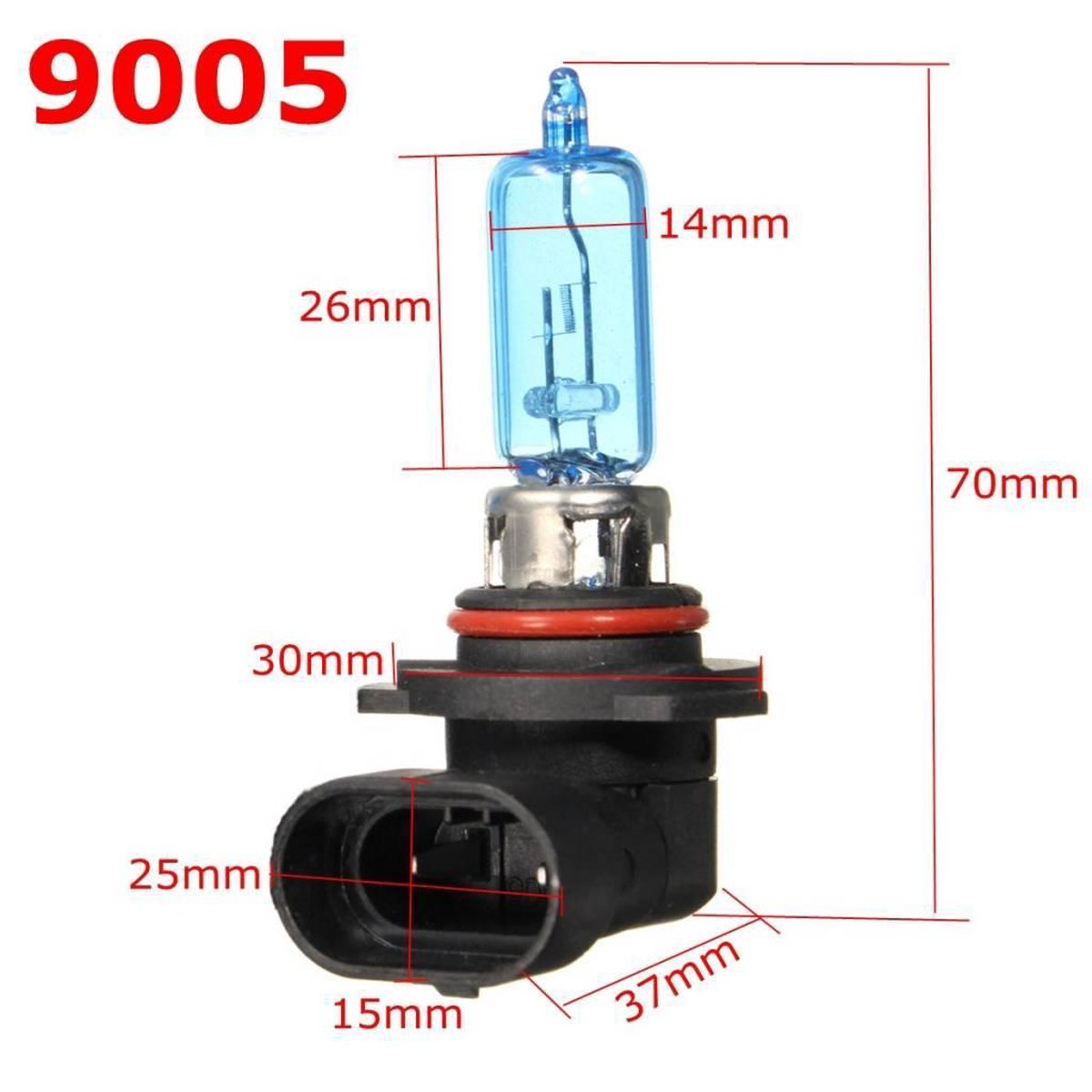 HB3 9005 halogeen lamp 12V 60W P20d autolamp koplamp