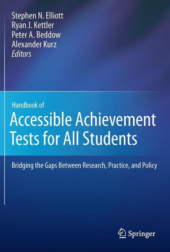 Behavioral Science and Psychology (R0) - Handbook of Accessi ... - cover