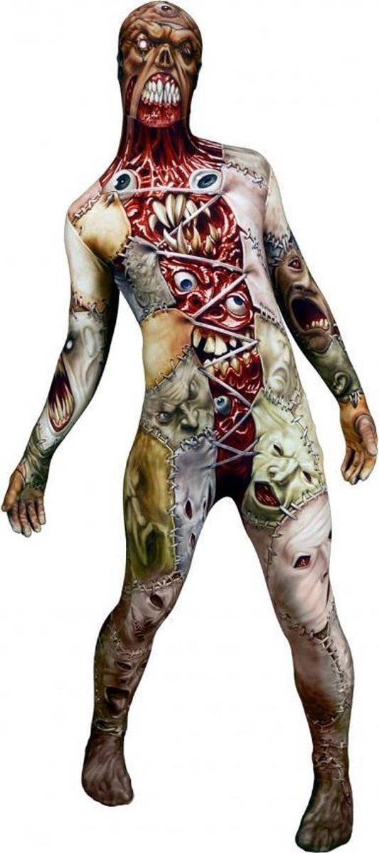 Morphsuits™ The Facelift Morphsuit - SecondSkin - Verkleedkleding - 152/160 cm