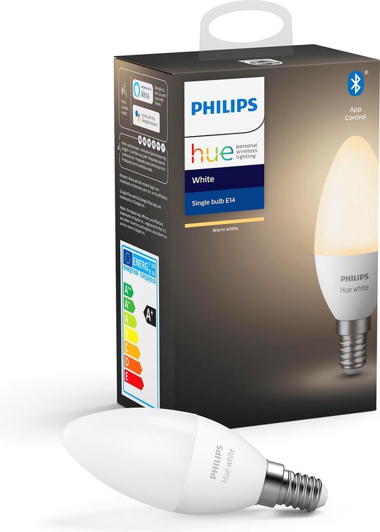 Philips Hue Losse Lamp White E14 Bluetooth