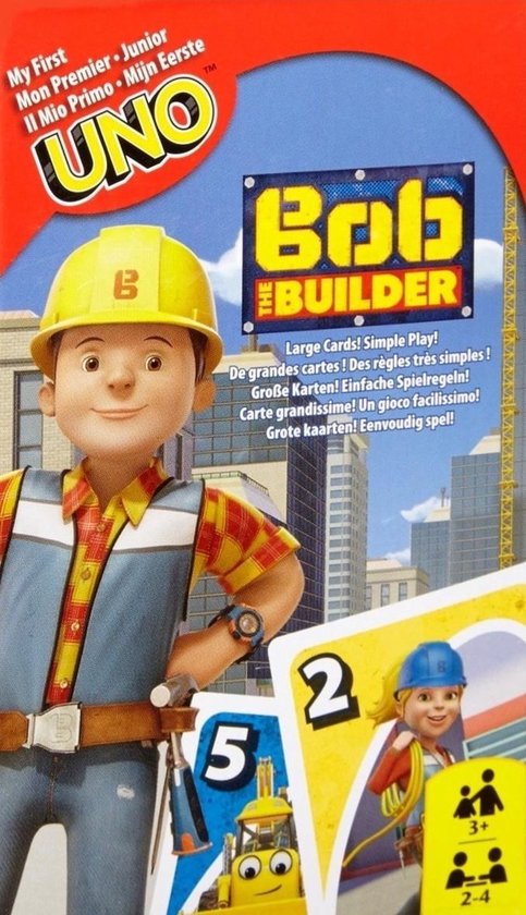 Afbeelding van het spel Mattel Games Bob the Builder Kaartenvergelijkspel