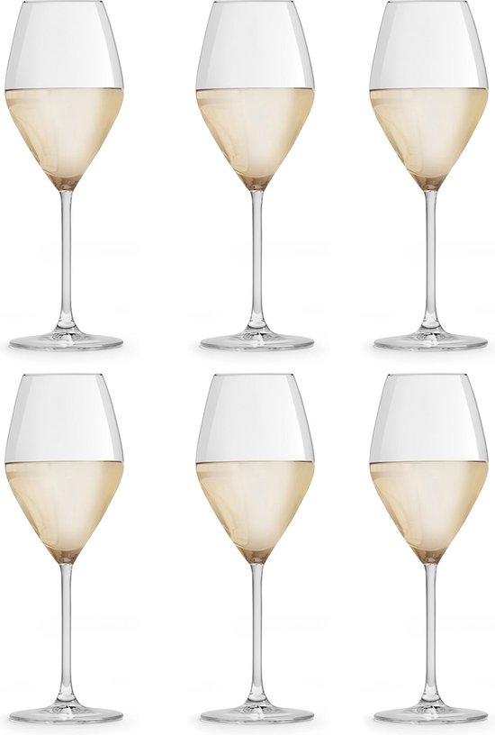 Libbey Wijnglas – Iduna – 34 cl / 340 ml - 6 stuks - elegant design - hoge kwaliteit - vaatwasserbestendig