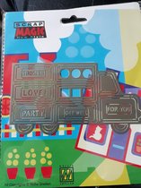 ScrapMagic -MaS020 - stencil Mal - truck