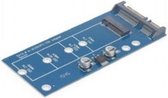 M.2 (NGFF) naar Micro SATA 1.8' SSD adapterkaart